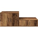 Ormarić za pohranu 2 pcs Staro drvo 118 x 41 x 40 cm | shoptok.hr