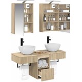  Set ormarića za kupaonicu 5 kom. Hrast sonoma Konstruirano drvo | shoptok.hr