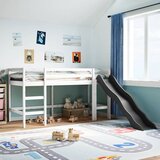 vidaXL Dječji krevet na kat bez madraca bijeli 80 x 200 cm od borovine | shoptok.hr