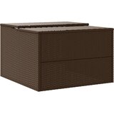  za robotsku kosilicu smeđa 86x90x52/57 cm od poliratana | shoptok.hr