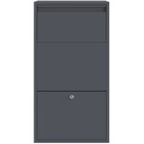  Sandučić za pakete s pohranom Antracit 44 x 22 x 82 cm Čelik | shoptok.hr