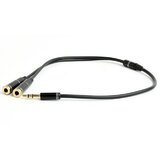 Gembird Avdio kabel 1x 3.5mm M - 2x 3.5mm Ž 10cm, (20444158) Cene