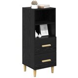 vidaXL Kreveta Crni hrast 34 x 34.5 x 90 cm Konstruirano drvo | shoptok.hr