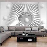  Samoljepljiva foto tapeta - White jigsaw 147x105 Cijene