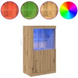  LED komoda S LED lampica Umjetnički hrast 60,5 x 37 x 100 cm | shoptok.hr