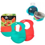 Tommee Tippee Set za bebe, Portikle Roll'N'Go, 2 komada + Činije, 4 komada, Višebojni Cene