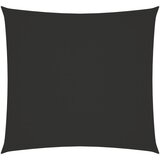 vidaXL Senčno jadro oksford blago kvadratno 7x7 m antracitno | Shoptok.si