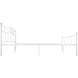  Posteljni okvir bel kovinski 180x200 cm, (20606500) | Shoptok.si