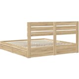  Krevet s od storage Sonoma hrast 180 x 200 cm Konstruirano drvo | shoptok.hr