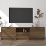 vidaXL TV omarica rjavi hrast 140x35x40 cm konstruiran les Cene