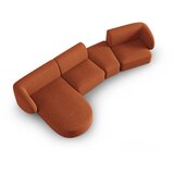 Milo Casa Kutna garnitura od šenila boja terakote (s lijevim kutom/s ležaljkom) Paolo – | shoptok.hr