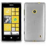 Cadorabo Ohišje, združljiv z Nokia v Srebrni - zaščitni pokrov, narejen iz fleksibilnega silikona TPU v brušenem dizajnu, (20571835) | Shoptok.si