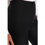 Trendyol Ženske hlače visokog struka crne siva | ePonuda.com