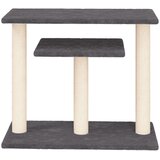  Grebalica za mačke s platformama tamnosiva 62,5 cm | shoptok.hr