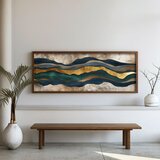 WALLXPERT FAH115-150 Multicolor Decorative Framed MDF Painting | Eponuda.com