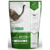 Natures Protection kesica za mačiće - beef 100g Cene