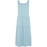 Urban Classics Kids Girl's 7/8 Length Valance Summer Dress - Blue | shoptok.hr