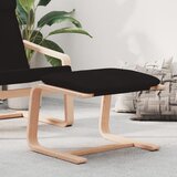 vidaXL Stolček za noge črn 51x41x40 cm blago Cene