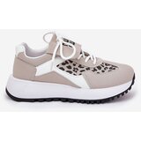 Boto Sports Shoes Sneakers Women On Platform Leopard White-Beige Pumbes | Shoptok.si