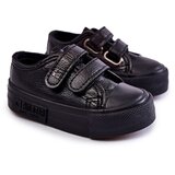 Big Star Children's Leather Sneakers With Velcro | ePonuda.com