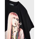 Sinsay Pamučna majica s printom Lisa | shoptok.hr
