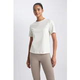 DEFACTO Standard Fit Crew Neck Short Sleeve T-Shirt