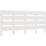  Uzglavlje bijelo 180 x 3 x 80 cm od masivne borovine | shoptok.hr