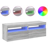 TV ormarići 2 kom s LED svjetlima boja hrasta sonome 60x35x40cm | shoptok.hr