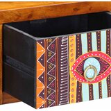  Noćni ormar s ladicama Smeđa 35 x 30 x 22 cm | shoptok.hr