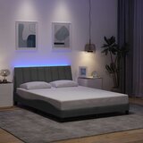  Okvir za krevet bez madraca Hanko svjetlosivi 140 x 190 cm od tkanine | Eponuda.ba