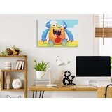  Slika za samostalno slikanje - Cute Monster 60x40 | shoptok.hr