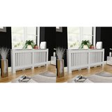  Pokrovi za radijator 2 kom bijeli konstruirano drvo 172 cm | shoptok.hr