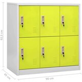 Ormarić s ključem svjetlosivi-zeleni 90 x 45 x 92 5 cm čelični | shoptok.hr