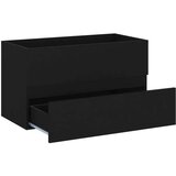  Set kupaonskog namještaja od iverice crni | shoptok.hr