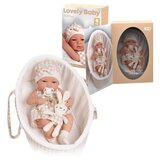  Lutka Lovely Baby 38cm u nosiljci žuta ( 1042394 ) Cene