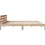  Okvir kreveta bez madraca 200 x 200 cm od masivne borovine | shoptok.hr