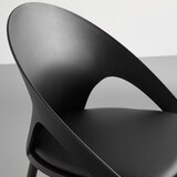 Bessagi Home naslanjač dori, črna, videz usnja | Shoptok.si