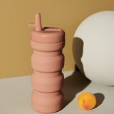 Liewood zložljiva silikonska steklenička wilson tuscany rose/pale tuscany mix | Shoptok.si