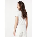 Guess Majica svijetlosiva / vatreno crvena / bijela | shoptok.hr