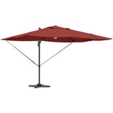  Suncobran Terakota 351 x 250 x 253 cm Poliester i aluminij | Eponuda.com