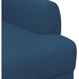  Ljubavni kauč s gumbima Plava 116 x 67 x 80 cm Tkanina | Eponuda.com