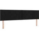  Postelja z vzmetnico z vzmetnico Črna 180 x 200 cm blago, (5000126131) | Shoptok.si