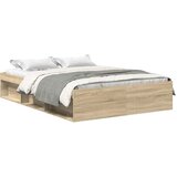  Okvir za krevet boja hrasta sonome 140x190 cm | Eponuda.com
