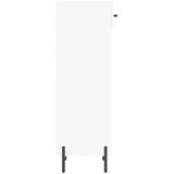 vidaXL omarica za čevlje visok sijaj bela 30x35x105 cm inženirski les | Shoptok.si