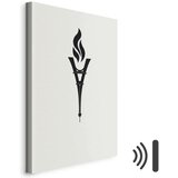  Slika - Torch Shaped Like an Inverted Eiffel Tower 20x30 Akustična | shoptok.hr