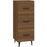  Komoda boja smeđeg hrasta 34,5 x 34 x 90 cm konstruirano drvo | shoptok.hr