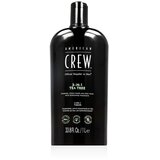 American Crew Tea Tree 3-in-1 šampon, regenerator i gel za tuširanje 1000 ml | shoptok.hr