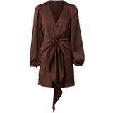 Gina Tricot Obleka 'Piper' čokolada | Shoptok.si