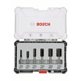 Bosch set ravnih glodala, 6 komada, držač od 8 mm 2607017466 Cene