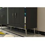 Hanah home komoda arno KB150 anthracite silver | ePonuda.com